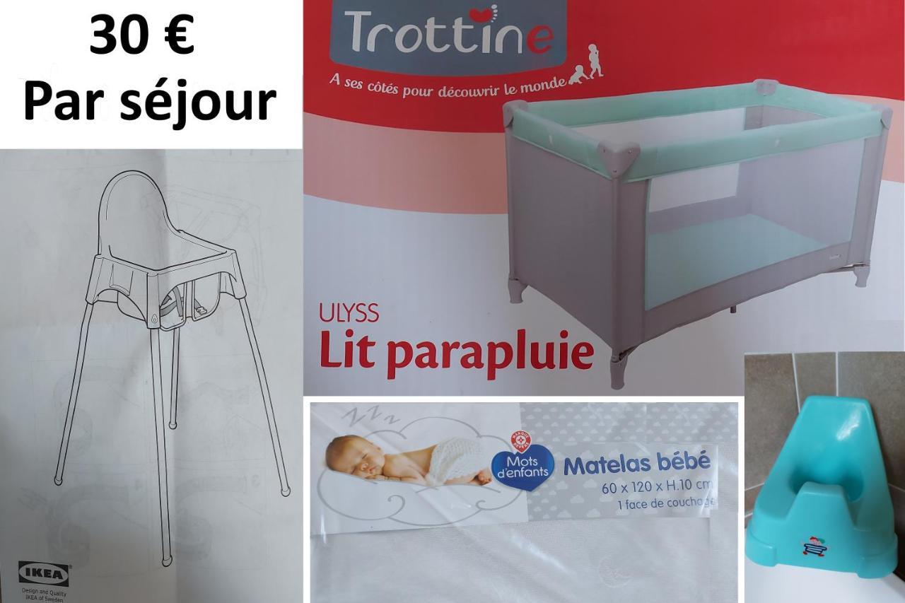 T2, 50M Du Lac, Piscine, Wifi, Jardin Terrasse Sans Vis-A-Vis, 1 A 4 Pers オレイアン エクステリア 写真