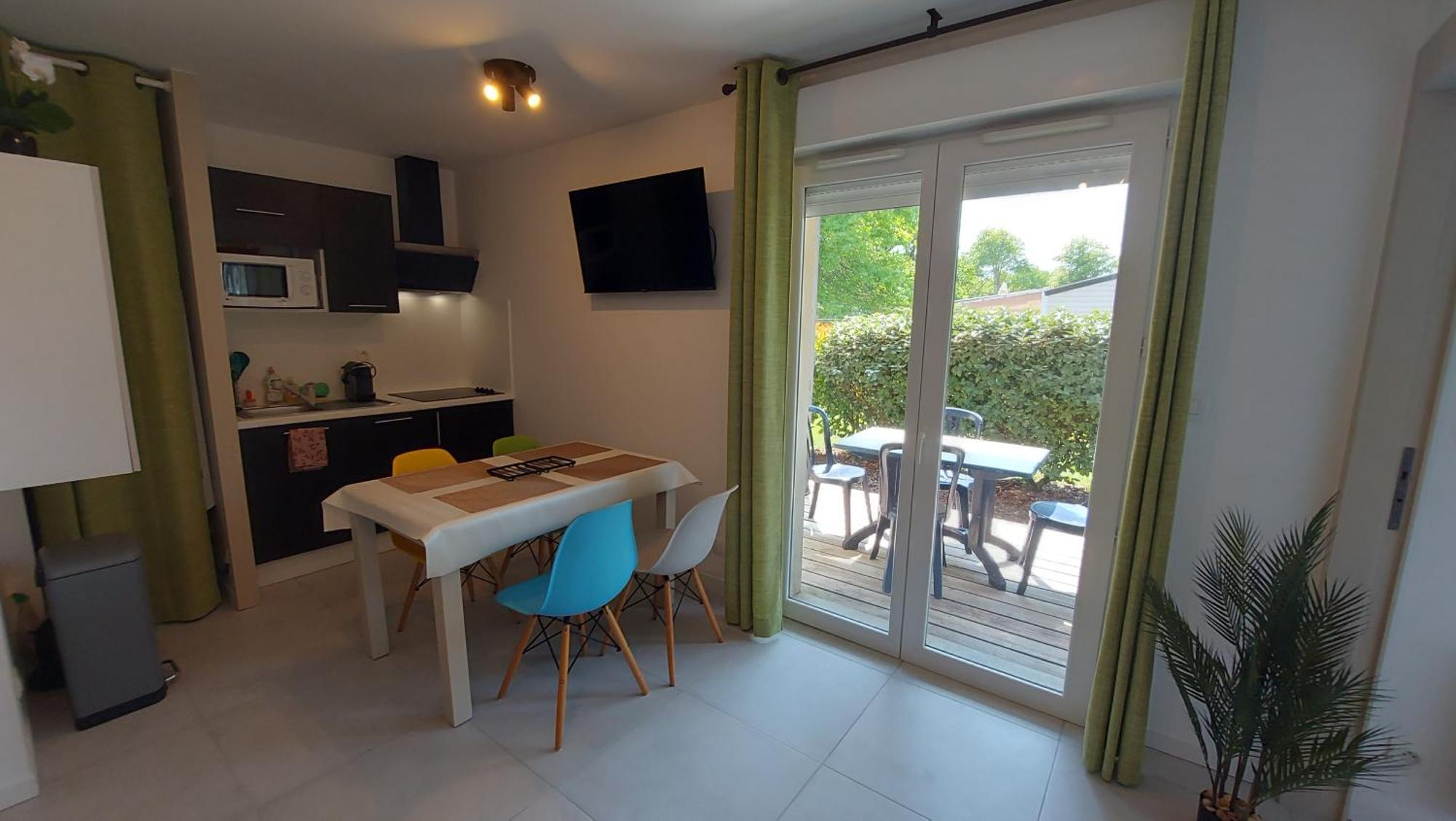 T2, 50M Du Lac, Piscine, Wifi, Jardin Terrasse Sans Vis-A-Vis, 1 A 4 Pers オレイアン エクステリア 写真