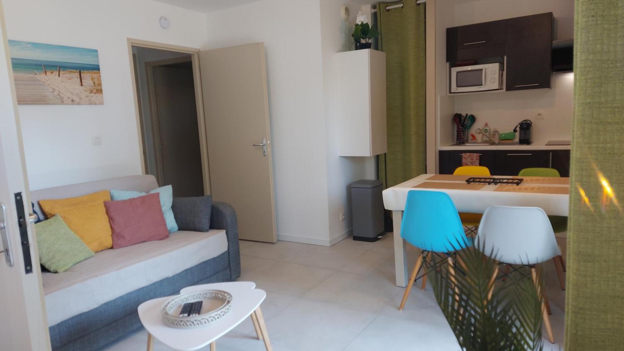T2, 50M Du Lac, Piscine, Wifi, Jardin Terrasse Sans Vis-A-Vis, 1 A 4 Pers オレイアン エクステリア 写真
