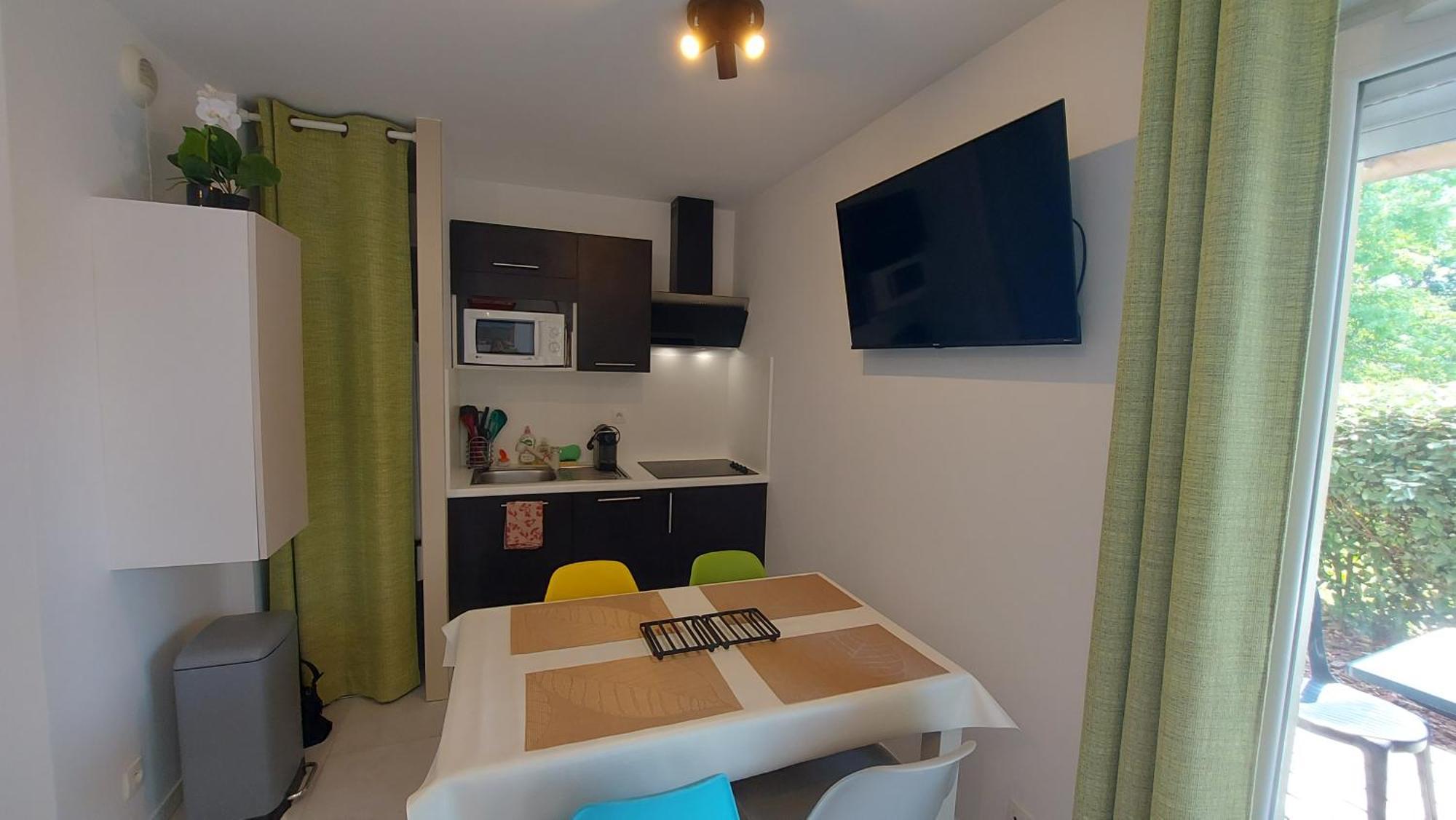 T2, 50M Du Lac, Piscine, Wifi, Jardin Terrasse Sans Vis-A-Vis, 1 A 4 Pers オレイアン エクステリア 写真